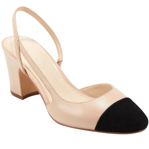 Marc Fisher LAYNIE BLOCK HEEL PUMP Heels Sz 7 - Picture 1 of 6